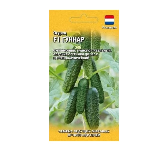 Огурец ГАВРИШ Гуннар 5 шт (Голландия) 1026994539