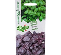 Базилик ГАВРИШ Карлик 0,1 г, Карлик зеленый 0,1 г, серия Дуэт 1071858118