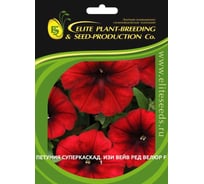 Семена ELITE PLANT-BREEDING & SEED PRODUCTION Co. Петуния суперкаскадная изи вейв ред велюр f1 50 шт эс 1999944785