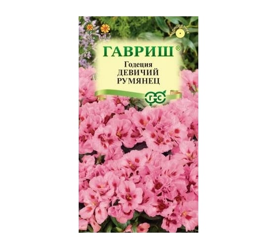 Семена ГАВРИШ Годеция Девичий румянец, махровая 0.05 г 1071857558 1