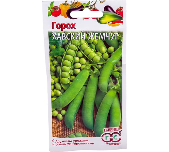 Семена ГАВРИШ Горох Хавский жемчуг 10 г 003402