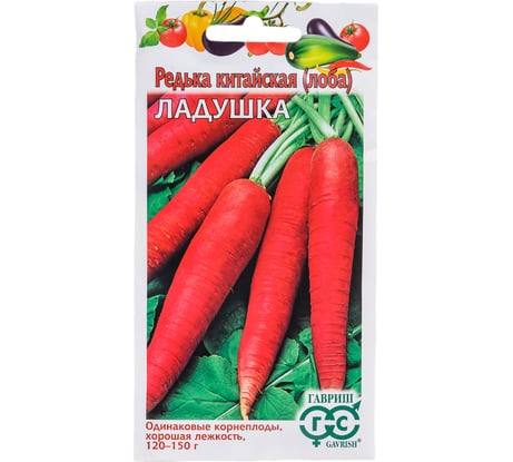 Семена ГАВРИШ Редька Ладушка 1.0 г 001650