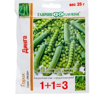 Семена ГАВРИШ Горох Динга 1+1, 25 г 19102046