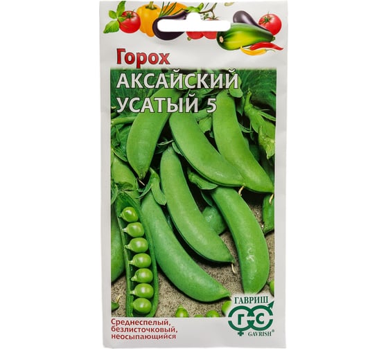 Горох ГАВРИШ Аксайский усатый 5 10 г 10000412
