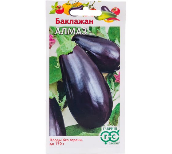 Баклажан ГАВРИШ Алмаз 0,1 г 1071856298