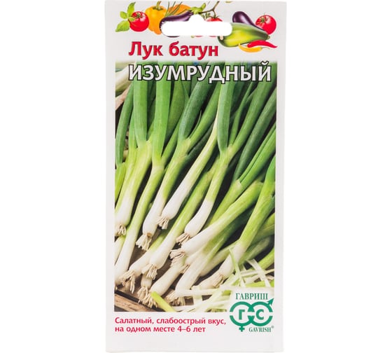 Семена ГАВРИШ Лук батун Изумрудный 0.5 г 1071856550 1