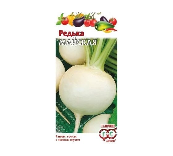 Семена ГАВРИШ Редька Майская 1 г 003584 1