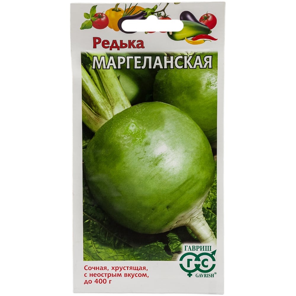 Семена ГАВРИШ Редька Маргеланская 1 г 10001439 - выгодная цена, отзывы ...
