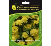 Семена ELITE PLANT-BREEDING & SEED PRODUCTION Co. Цинния мариландская дабл захара йеллоу 20 шт эс мини 1999946278