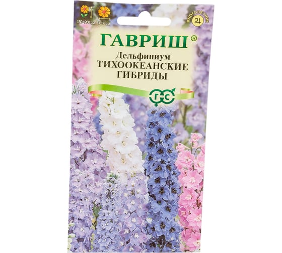 Семена ГАВРИШ Дельфиниум Тихоокеанские гибриды, смесь 0.05 г 1071857657