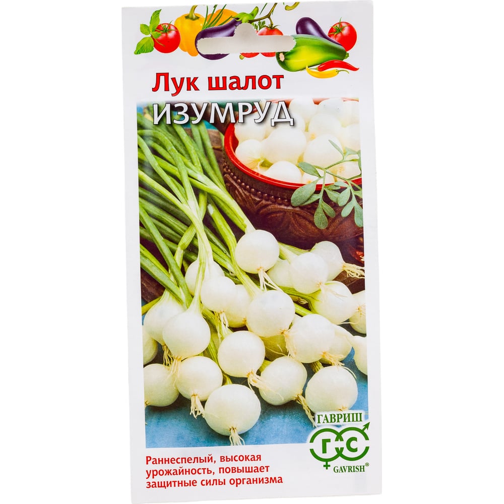 Лук ГАВРИШ шалот Изумруд 0.1 г 003446 - выгодная цена, отзывы ...