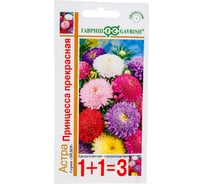 Астра ГАВРИШ Принцесса прекрасная, однолетняя смесь 0.5 г. 1+1 1911545