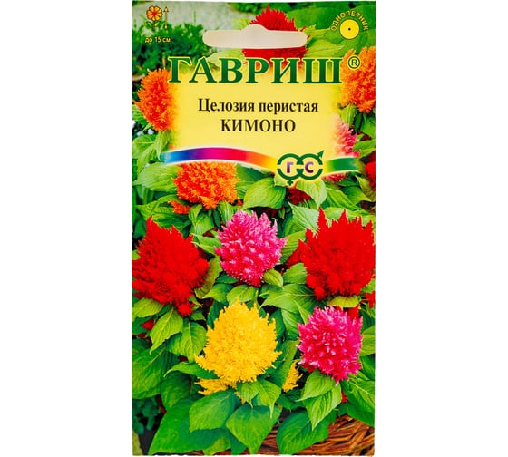 Целозия ГАВРИШ Кимоно, перистая, смесь 0.01г 10006801 1