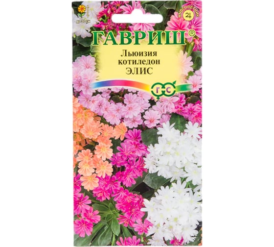 Льюизия котиледон, левизия туполистная ГАВРИШ Элис 5 шт. 1026995630