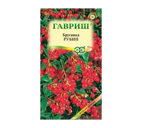 Семена ГАВРИШ Брусника Рубин 20 шт 191222954 1