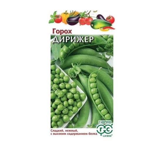 Семена ГАВРИШ Горох Дирижер 10 г 10710801