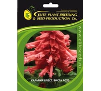 Семена ELITE PLANT-BREEDING & SEED PRODUCTION Co. Сальвия блестящая виста роуз 50 шт эс мини 1026994193
