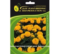 Семена ELITE PLANT-BREEDING & SEED PRODUCTION Co. Бархатцы пр. махр тайшан голд f1 250 шт эс 1910601