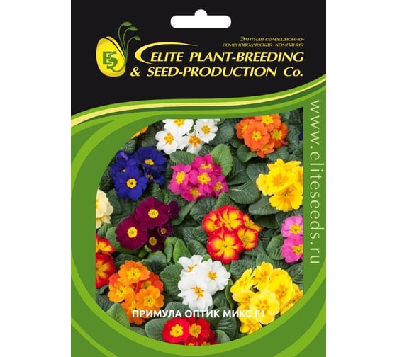 Семена ELITE PLANT-BREEDING & SEED PRODUCTION Co. Примула оптик микс f1 30 шт эс мини 1070016661 1