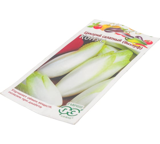 Семена ГАВРИШ Цикорий салатный Витлуф Конус 0.1 г 001657 1