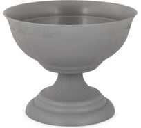 Вазон ЗПИ Альтернатива Венеция 17л диаметр 445мм серый М8108