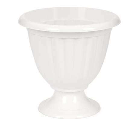 Вазон ЗПИ Альтернатива Жасмин 12л белый М1391