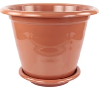 Цветочный горшок ЗПИ Альтернатива Виола 16л коричневый М1538