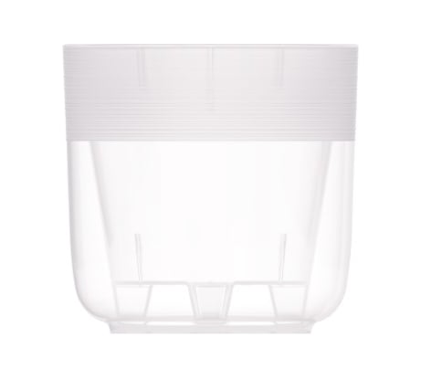 Цветочный горшок ЗПИ Альтернатива Линель 2,7л двойной прозрачный М8401