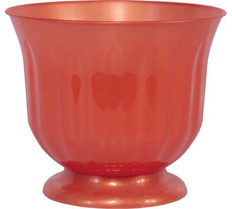 Горшок-кашпо ЗПИ «Альтернатива» Фламинго 15 л, коричневый М1490