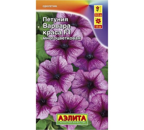 Петуния АЭЛИТА Варвара Краса F1 многоцветковая Одн (драже в пробирке) 10шт 00-00569238 1