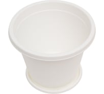 Цветочный горшок ЗПИ Альтернатива Эконом 3 л, белый М7255