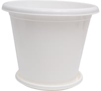 Цветочный горшок ЗПИ Альтернатива Эконом 10 л, белый М7257