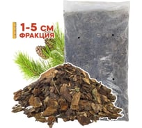 Декоративная щепа Удачный Сезон эконом кора сосны, мелкая фракция, 50 л 00004265