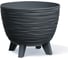 Кашпо на ножках Prosperplast DFUR300-S433 Furu d 29 см, h 24 см, 9.5л, антрацит 070150 1