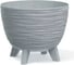 Кашпо на ножках Prosperplast DFUR300-443U Furu d 29 см, h 24 см, 9.5 л, светло-серый 070148 1
