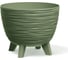 Кашпо на ножках Prosperplast DFUR240-5615C Furu d 23.6 см, h 19.5 см, 5 л, зеленый 070145 1