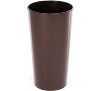 Кашпо LAMELA Sp.z o. LILIA 549, d40, h75см, mokka, с вкладышем 042846