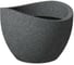 Пластиковое кашпо Scheurich 250 Wave Globe Granit диаметр 30 см, ширина 30 см, высота 22 см, 8 л гранит 061289 1