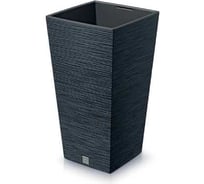 Кашпо высокое Prosperplast FURU SQUARE 395х395мм, h755мм, anthracite, с вкладышем DFSH400-S433 067620