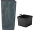 Кашпо Prosperplast Urbi Square Effect квадрат, d26.5х26.5см, высота 50см, anthracite, с вклад DURS265E-S433 058862 1