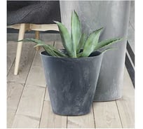 Кашпо Prosperplast Tubus Effect d40, h37см, антрацит DTUB400E-S433 058980