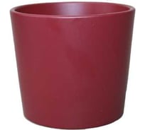 Кашпо Scheurich 870 керамическое, d7, бордо 066118