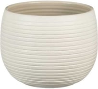 Кашпо Scheurich 744 керамика, Cream Stone, d16 см, кремовый 068884