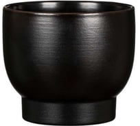 Кашпо Scheurich 930 керамика, Ebony, d15 см, черный 068933