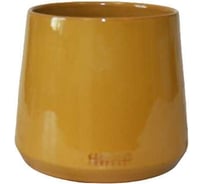 Кашпо SCHEURICH Kübel Portimão, керамика, d16, h15 см, горчица 069288