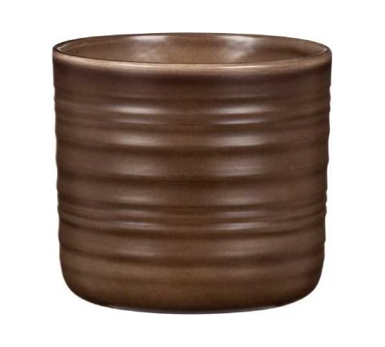 Кашпо SCHEURICH 850 Dark Oak, керамика, 17 см, темный дуб 068904 1