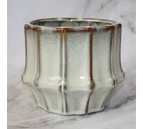 Кашпо SCHEURICH Kübel Tortini d16, h13см, мокка 069237