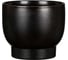 Кашпо SCHEURICH Ebony 931, керамика, d13 см, черный 068940 1