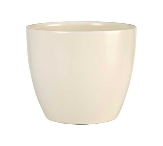 Кашпо SCHEURICH 920 Cream керамика, d22 см, кремовый 068927 1