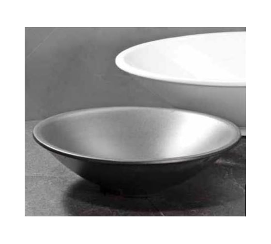 Кашпо SCHEURICH Schale Tummy Homepots керамика, d25 h7 см, серый 069269 1